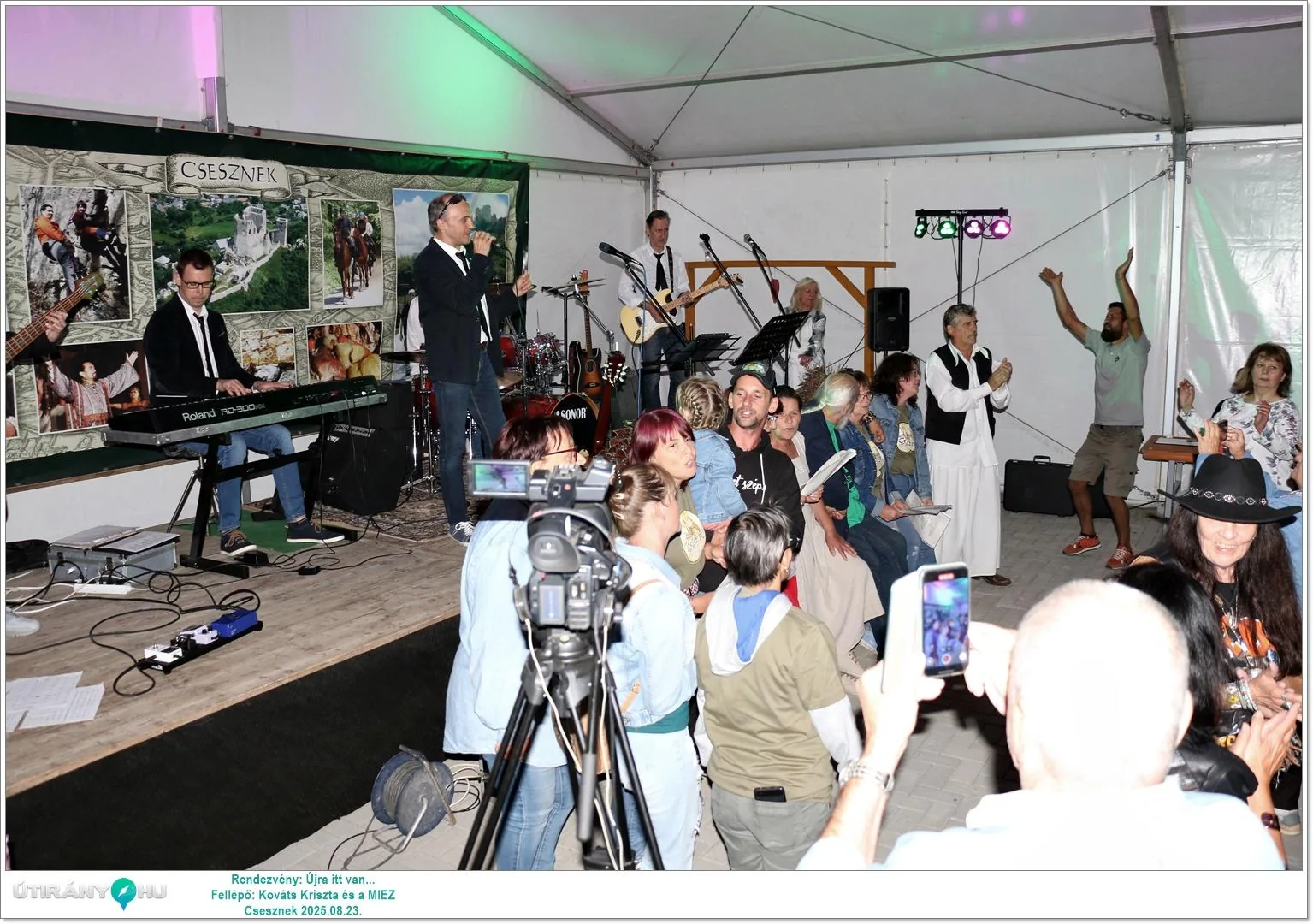 Képek: Útirány Fellépő: Kováts Kriszta és a MIEZ