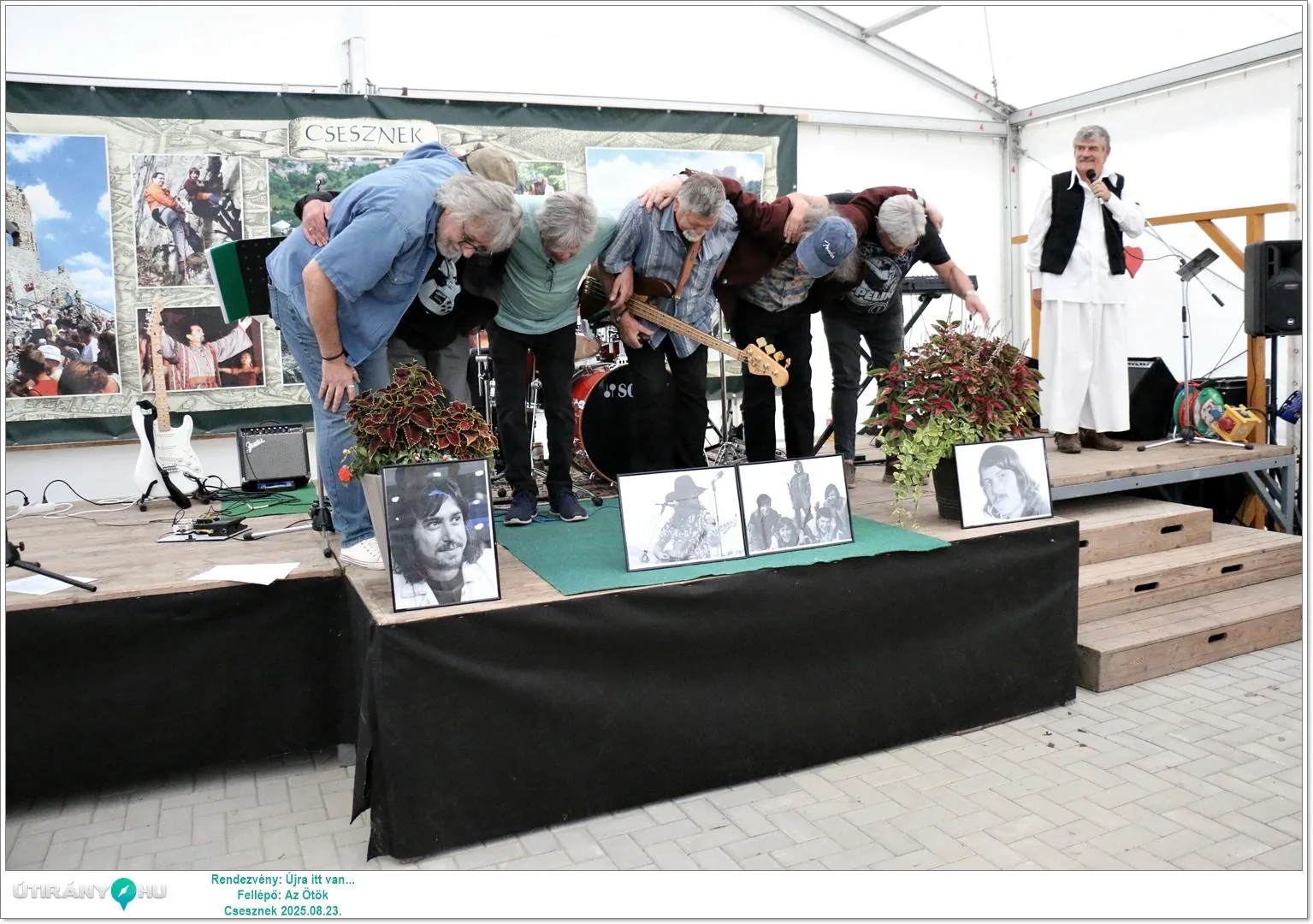 Képek: Útirány Fellépő: Az Ötök