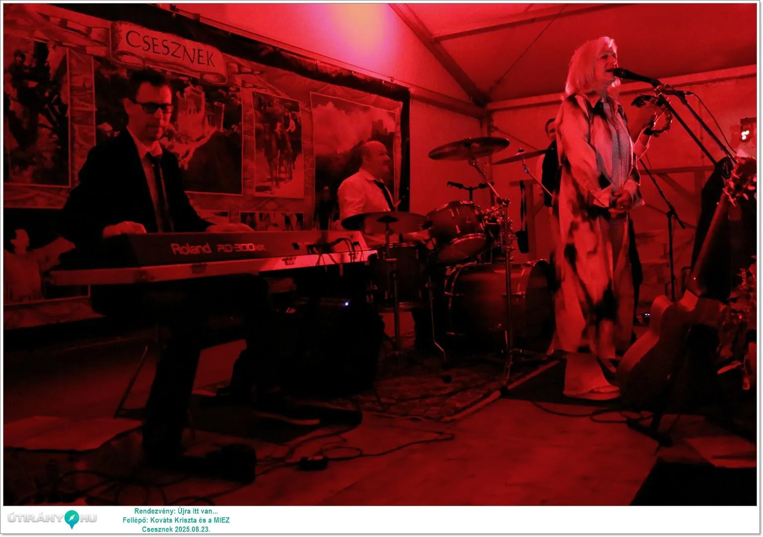 Képek: Útirány Fellépő: Kováts Kriszta és a MIEZ