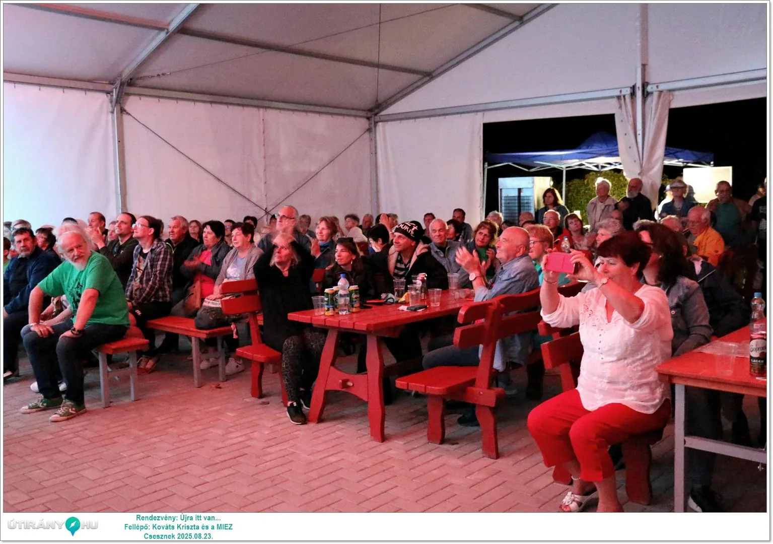 Képek: Útirány Fellépő: Kováts Kriszta és a MIEZ